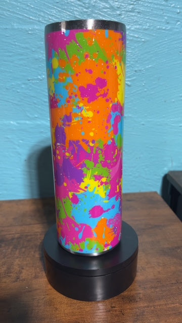tye dye splatter