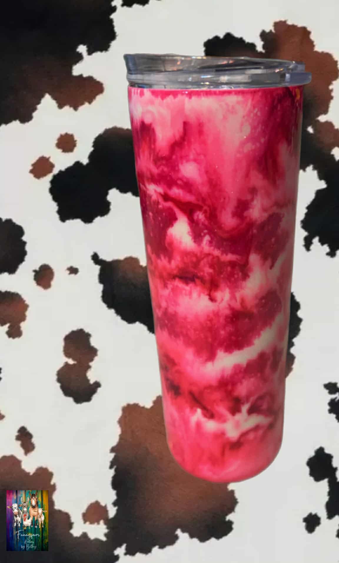 20 oz ink swirl with glow